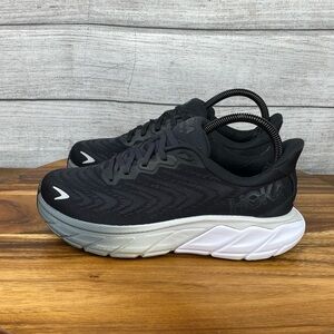 HOKA One One Arahi 6 Black Gray White Running Shoes Women’s Sneaker Size 6.5 B